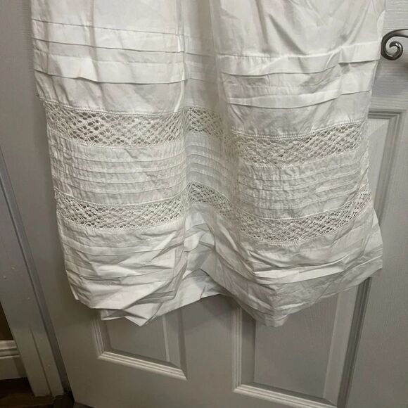 Gap Lace Cross-Back Midi Dress White
Tiered Eyelet Lined Pockets Womens tall M - Picture 7 of 9